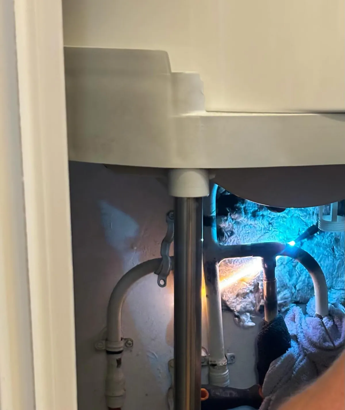 Brasure pour réparation de fuite