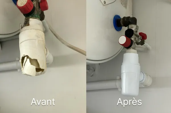 Remplacement d'un groupe de sécurité