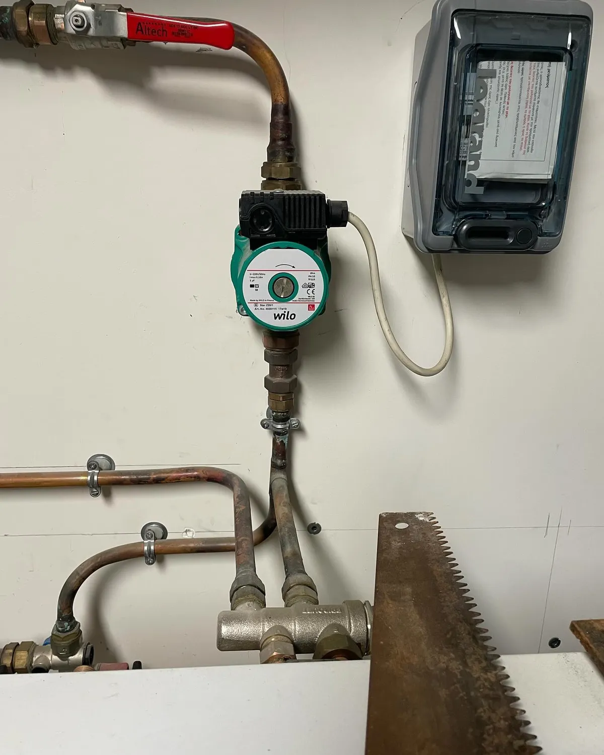 Bouclage d'eau chaude sanitaire