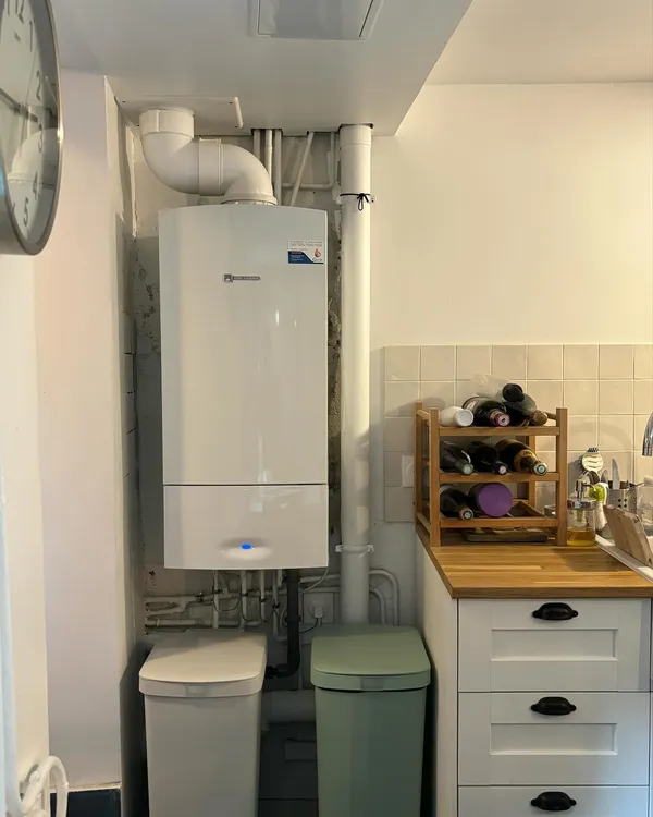 Remplacement de chaudière à gaz